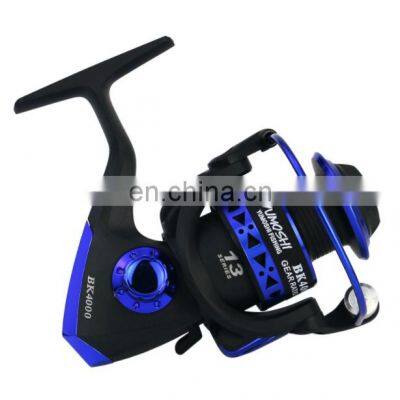 Byloo 1000-7000 fishing reel anti reverse fly fishing reel with aluminum alloy