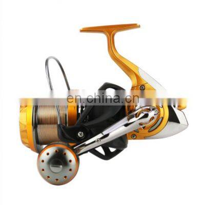 Byloo brand new 2022 fishing reel spinning portable fishing rod and reel metal big large size casing reel 4000 6000 8000 9000