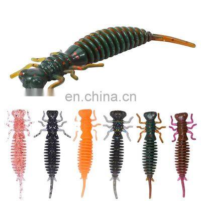 Byloo soft fishing lures fish bait bags artificial soft bait fishing lure soft worm shrimp
