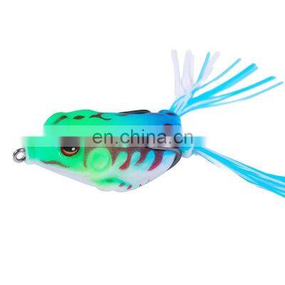 Byloo Lure Frog Wholesale In Stock Soft Frog Bait Artificial Fishing Lure PVC High Quality Plastic Fishing Frog Lure