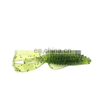 Byloo multicolour soft plastic octopus tube soft plastic bass fishing lure