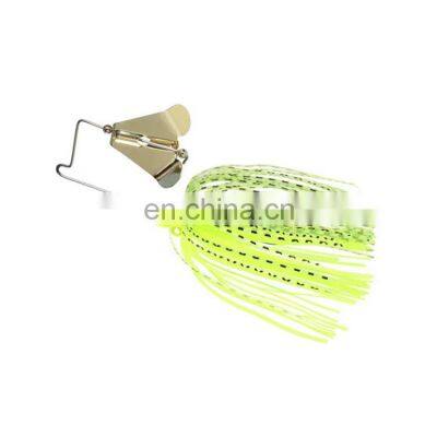 Byloo Custom color Blue strands standard fishing silicone skirt tabs spinner bait bass lure blade fly fishing lures