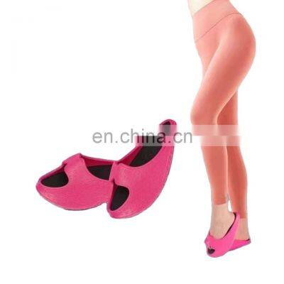 New fashion high quality wholesale lose weight slimming slippers rubber plastic sandals slides fitness slipper from china