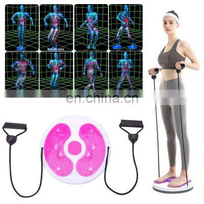 Home gym sports tummy trimmer machine waist trainer twister waist twisting disc for USA women lady girl female