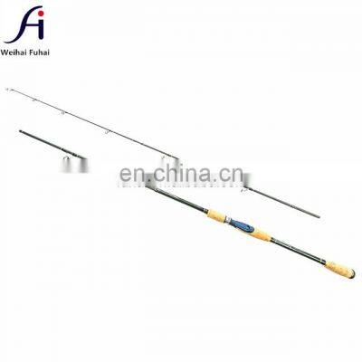 Short High Carbon Lure Spinning 4-section Fishing Rod