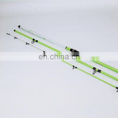 3.6m, 3.9m, 4.2m pure carbon fiber surf LED light fishing rod