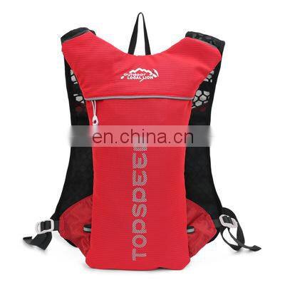 Custom Logo Outdoor Riding Running Hydration Backpack Vest With Adjustable Strap Running waterproof backpack Jogging Water Bott