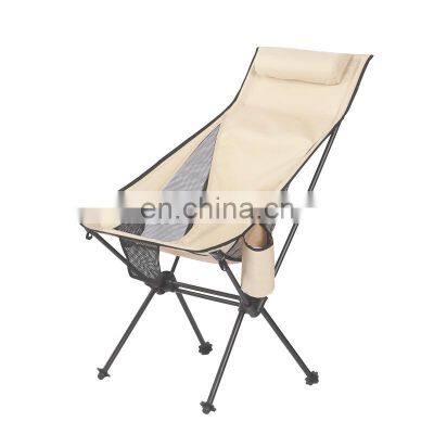 Wholesale Custom Logo Lightweight Outdoor Foldable Portable Aluminum Easy Beach Folding Camping Chairs