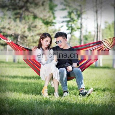 Wholesale outdoor camping hammock swing portable hammock camping hanging bed with backpack