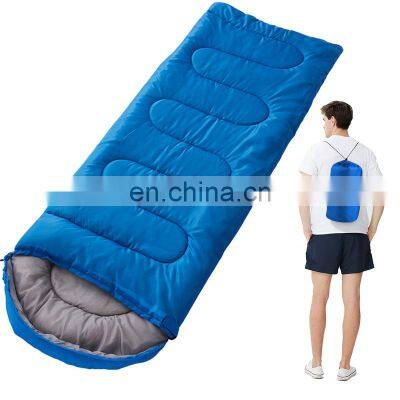 Custom Waterproof Emergency Camping Outdoor Sleeping Bag Envelope Lightweight Cotton Ultralight Army Military Sleeping Bag