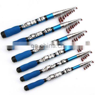 1m-2.1m Fishing Rod Rivers And Lakes Fishing Equipment Telescoping Fishing Rod