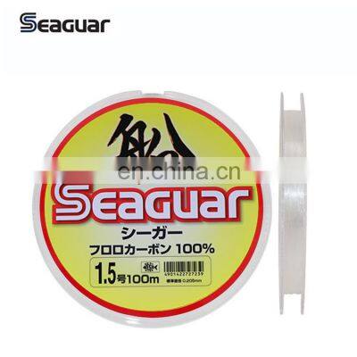 wholesale Seaguar Transparent best quality monofilament long 100% fluorocarbon fishing line