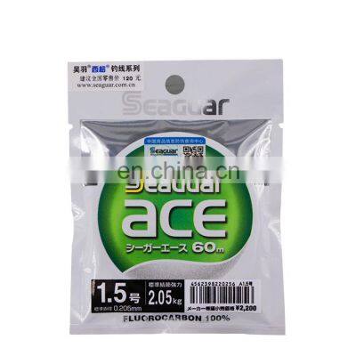 Best Selling SEAGUAR 60m Fishing Line New Style 100% fluorocarbon fishing line