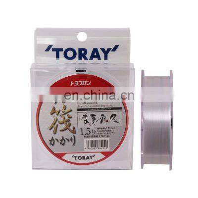 TORAY 120m raft Super strong Fishing Line Transparent 30LB Carbon Fiber fishing line