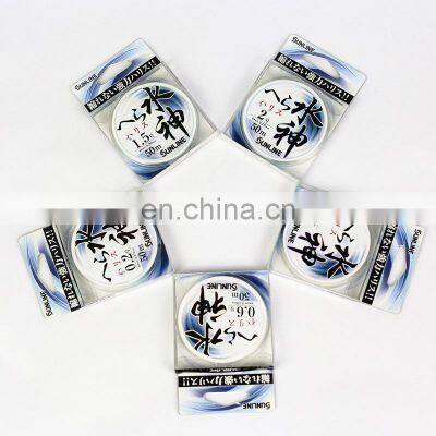 Best SUNLINE fishing line customizable monofilament spotted strong germany nylon coated wire fishing line