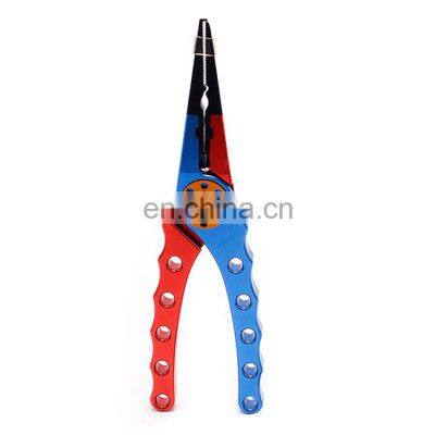 Top Selling NINJA PRO 2CR13 Aluminum alloy lure pliers fishing tongs for outdoor fishing