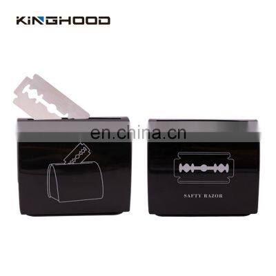 Reusable Disposal Case Razor Iron Metal Material Safety Storage Blades Bank Tin Can