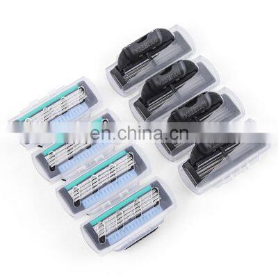 8 Replacement Razor Cartridges Germany Blade Shaving Blades For Men Stainless Steel Material Razor Manufacture GF-0571