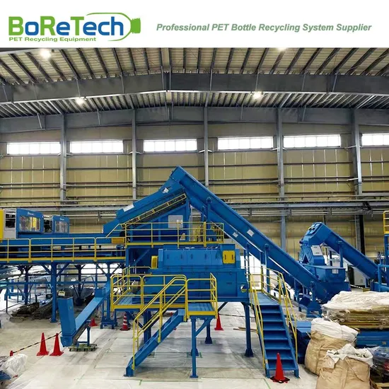 Full Auto Waste Plastic Bottle Recycling Washing and Cleaning Line