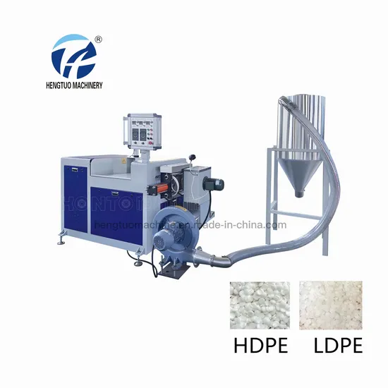 2023 New Design LDPE HDPE Air Cooling Plastic Recycling Machine