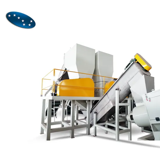 Pet Bottle Flake Hot Wash Tank Machine