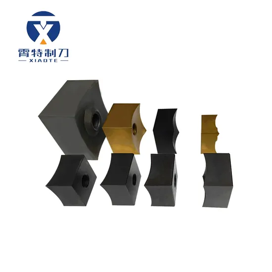 Non-Standard Custom Single-Shaft Shredder Blade Plastic Rubber Crusher Blade Wood Crushing Tool 40 46 50