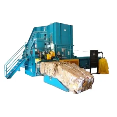 Wast Paper Baler Recycling Baler for Cardboard Carton Baling Press
