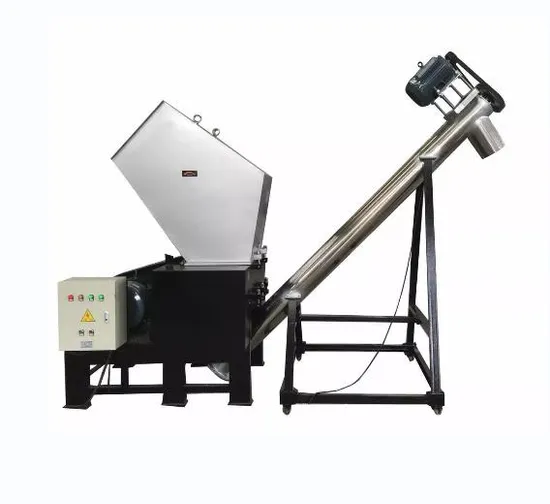 Single Shaft Plastic Shredder for Waste Plastics Recycle Plant