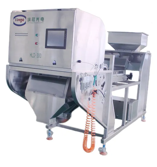 Belt Sorting Machine for Garlic Intelligent CCD Garlic 304 Stainless Steel Color Sorter