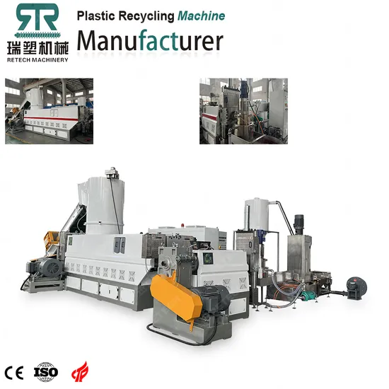 High Quality Plastic PP PE Film and PP Woven Bags Granulator