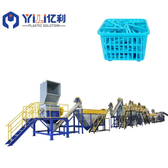 Plastic Drums Tanks Bottles Film Recycling Washing Machine with Siemens Motor with Factory Price