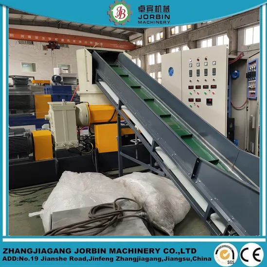 New Reprocess Plastic PP PE Film BOPP Bags Granules Machine by Auto