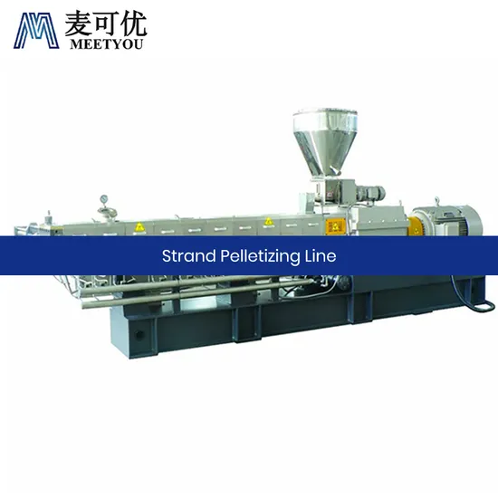 Meetyou Machinery Pet Washing Machine Recycling Line China High Production Pet Bottle Recycling Plant Supplier Custom PE PP Strand Pelleting Line