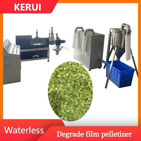 Kerui Po LDPE HDPE Plastic Material Recycling Pelletizer Machine