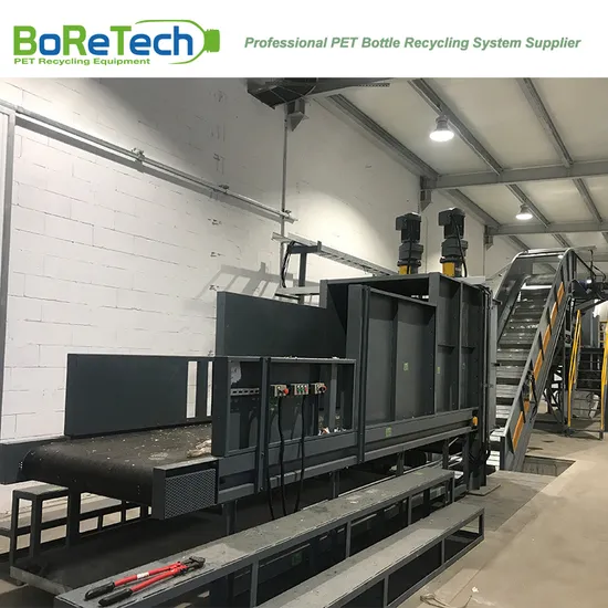 De-Baler with Efficient Bale Breaking Technology for Plastics Recycling System