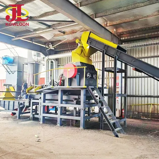 Kowloon Machinery Granulating Machine Make Rubber Crumb Rubber Granulator of Tire