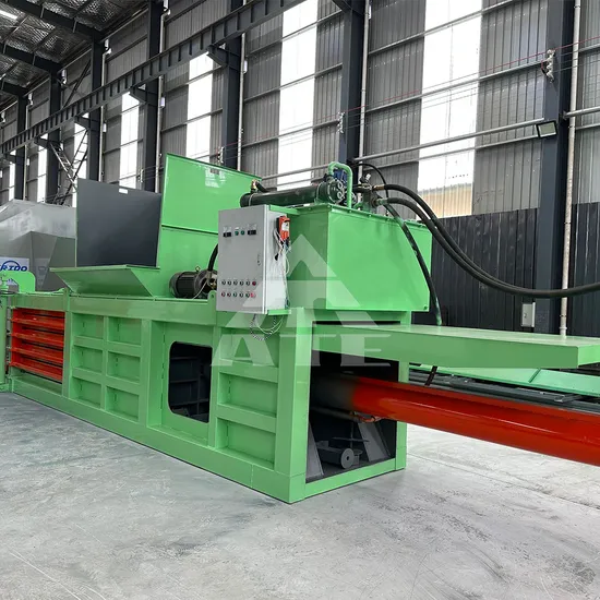 Horizontal Type Fully Automatic Aluminum Can Cardboard Hydraulic Baler