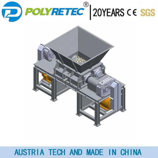 PP/PE/PVC Film, Woven Bag, Clothe, Textile, Paper Crusher Recycling Machine Paper Cardboard Shredder Woven Bag Shredder Recycling