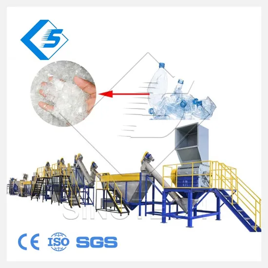 China Plastic Waste Recycling Machinery Manufacturers for Bottle Film