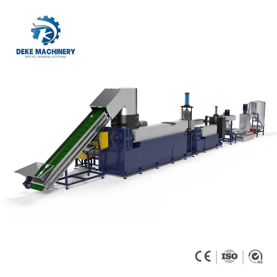 Three in One Type Agglomerator Recycling Machine for PE PP Plastic Film Granulating Pelletizing Line