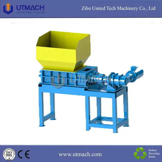 Rubber, Tires, Plastic, and Industrial Waste Double Shaft Shredder