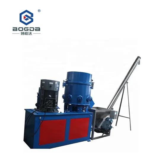 Bogda 100L PP PE Film Agglomerator Machine for Pet Fiber Recycle
