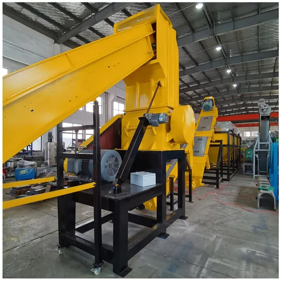 New Designed Waste PP/PE Film Plastic Washing Recycling Line