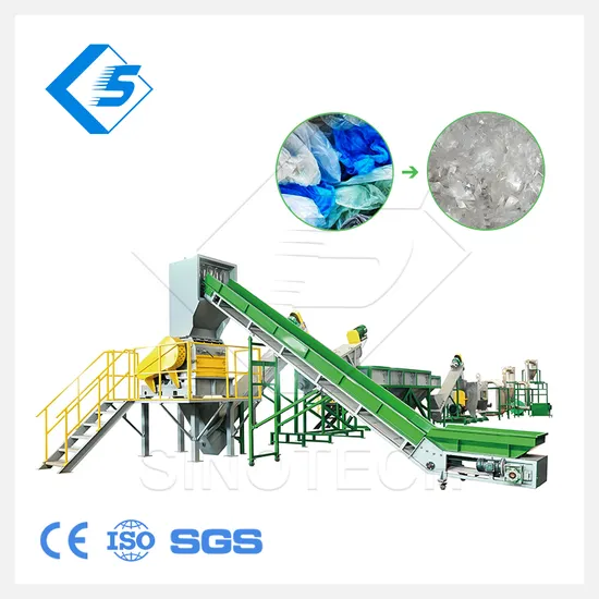 New Machine 300kg/H-1500kg/H Plastic Machine/Film Washer Wash Cleaning LDPE HDPE Recycling Recycle PP PE Film Washing Line