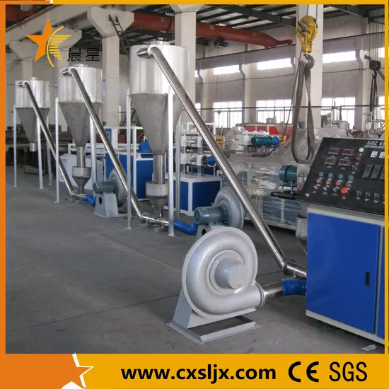 Hot Cutting PVC Pellet Making Machine with Air Silo (CXRQ)