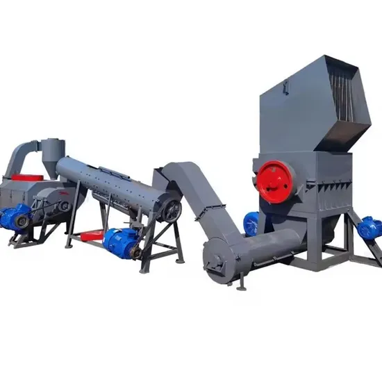 White Drum/Barrel Recycled Waste Plastic LDPE/HDPE Washing Complete Line