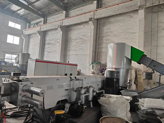 Waste Plastic PE PP ABS Film Woven Bag Bottle Drum Recycling Granulating Pelletizing Machine