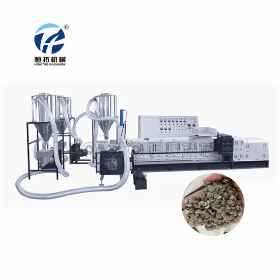 Air Cooling Plastic Recycling Granulator Small PE Pelletizing Machine