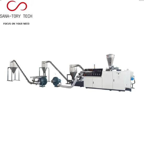 PVC Pelletizing Machine Plastic Pellet Machine Plastic Granulator Manufacturer