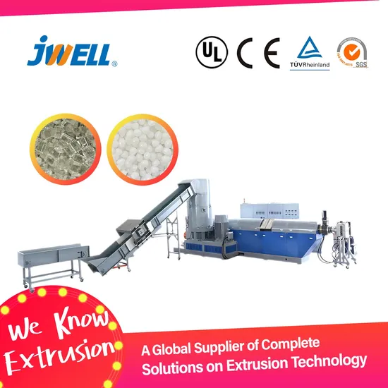 Jwell Three Machine Integrated Pelletizing Machine for Dry Film